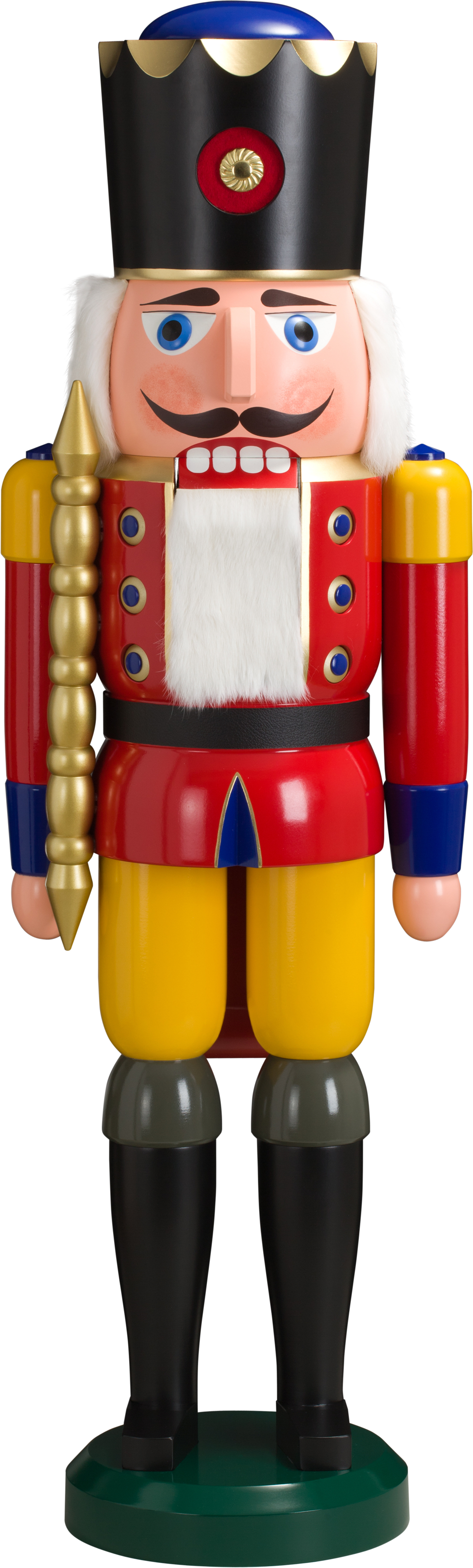 Nussknacker König rot, 100 cm